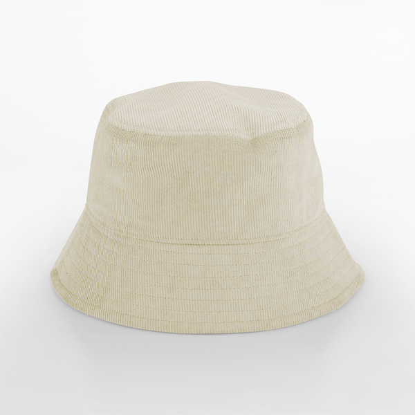 Organic cord bucket hat