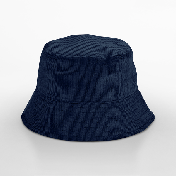 Organic cord bucket hat