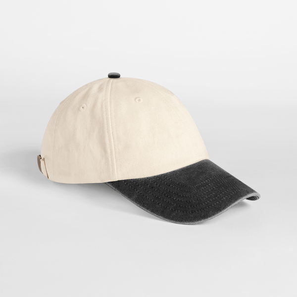 Contrast low profile vintage cap