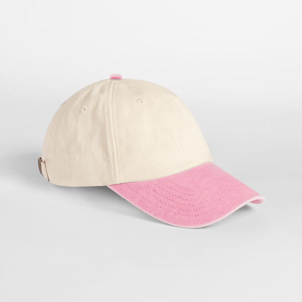Contrast low profile vintage cap