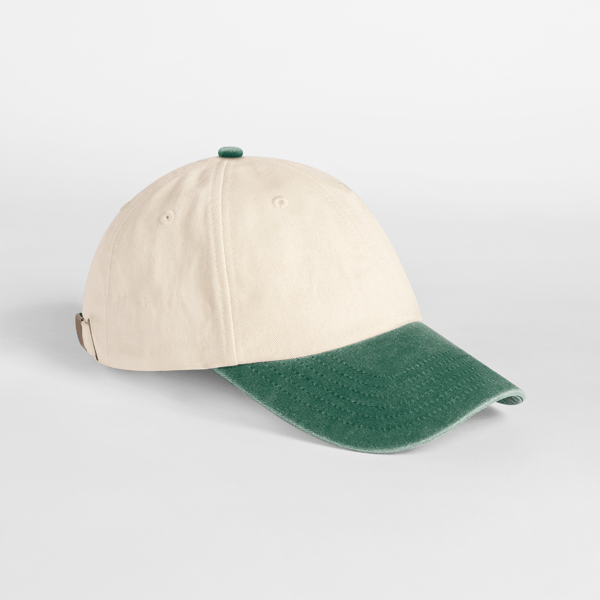 Contrast low profile vintage cap