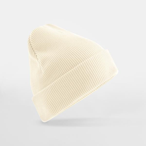 Organic cuffed beanie