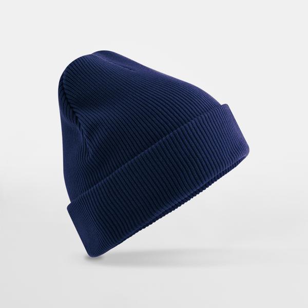 Organic cuffed beanie