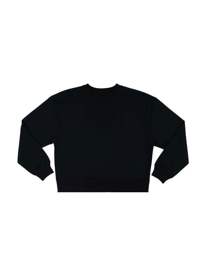 Dropped shoulder organic sweatshirt