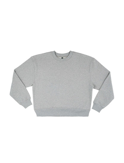 Dropped shoulder organic sweatshirt
