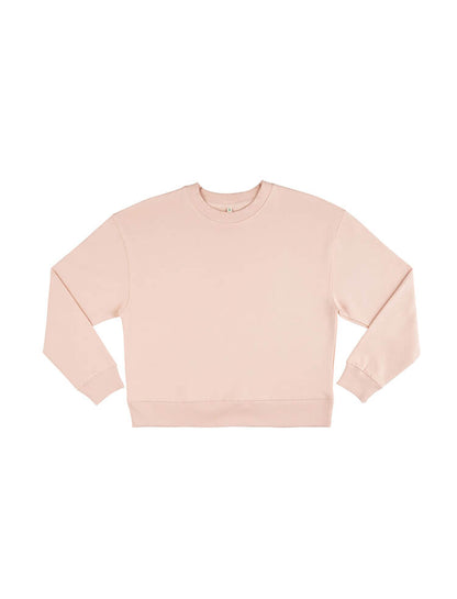 Dropped shoulder organic sweatshirt