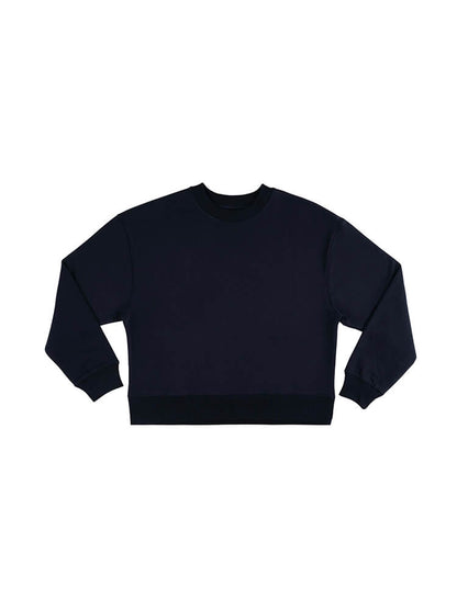 Dropped shoulder organic sweatshirt