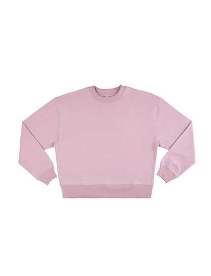 Dropped shoulder organic sweatshirt