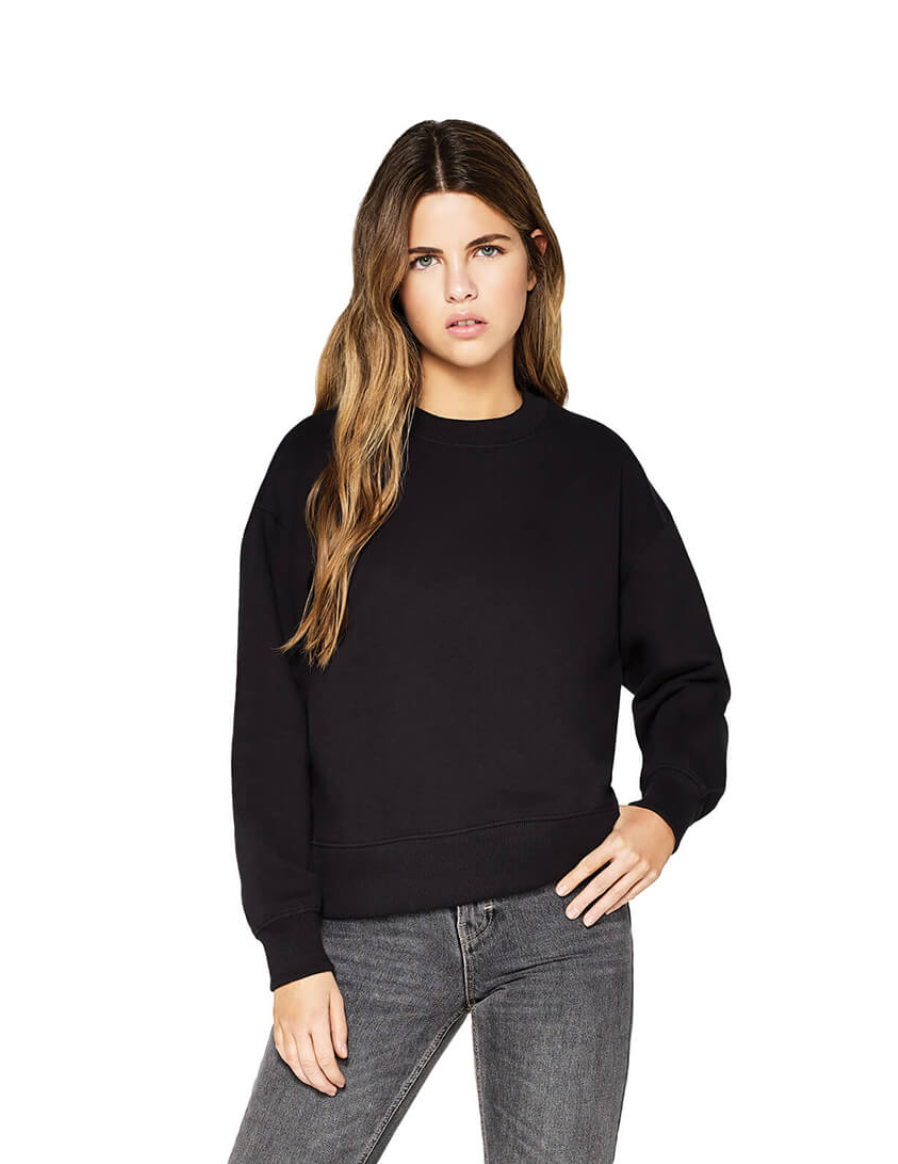 Dropped shoulder sweatshirt