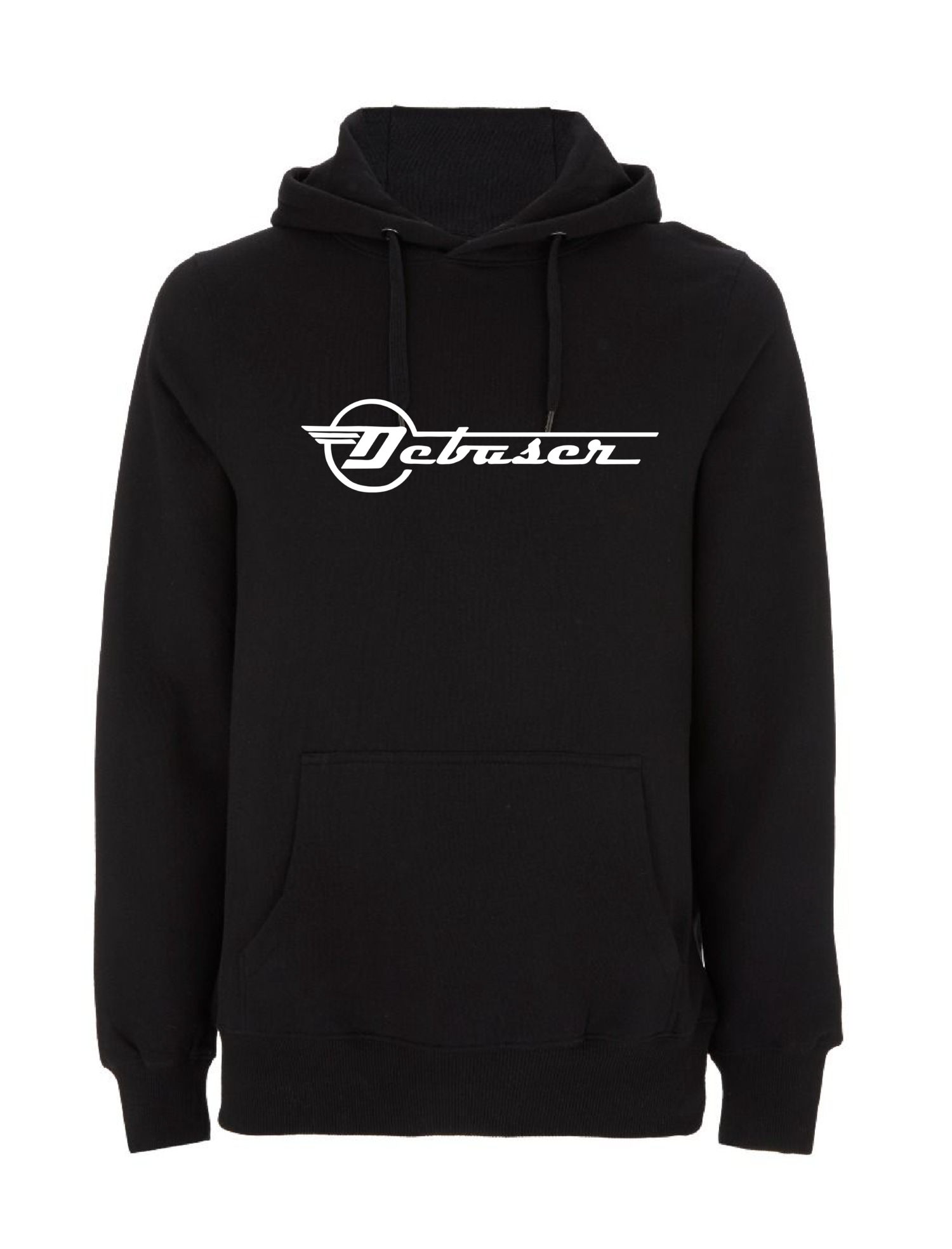 Debaser svart merch hoodie